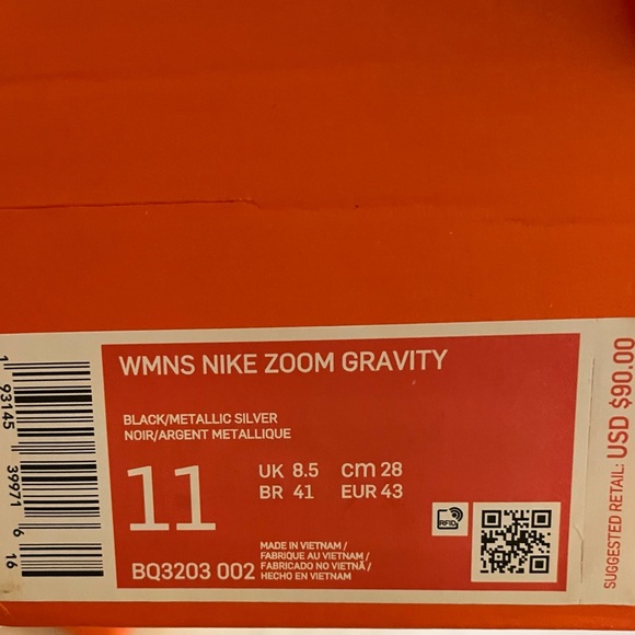 Nike Women’s Zoom Gravity - Picture 10 of 10